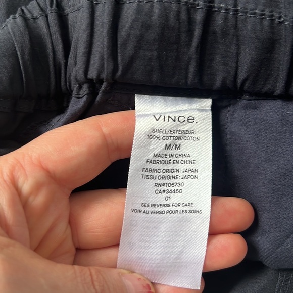 Vince Pleat Front Drawstring Pull On Shorts Size M - Picture 12 of 12